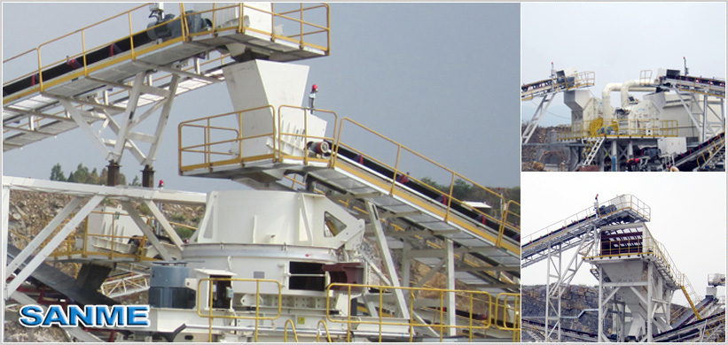 500TPH Limestone Aggregate Production Line for Lafarge